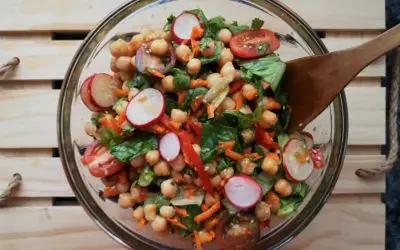 Ensalada de garbanzos