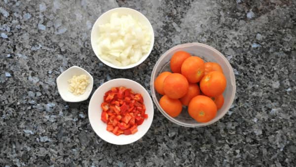 ingredientes salsa de tomate casera