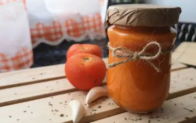 Salsa de tomate casera