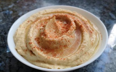 Hummus de garbanzos sin tahini